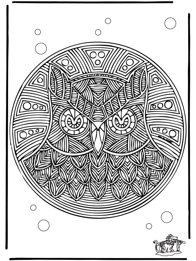 Free printable Anti-Stress coloring page #22997 from Mandalas collection Free printable Anti-Stress coloring page #22997 from Mandalas collection
