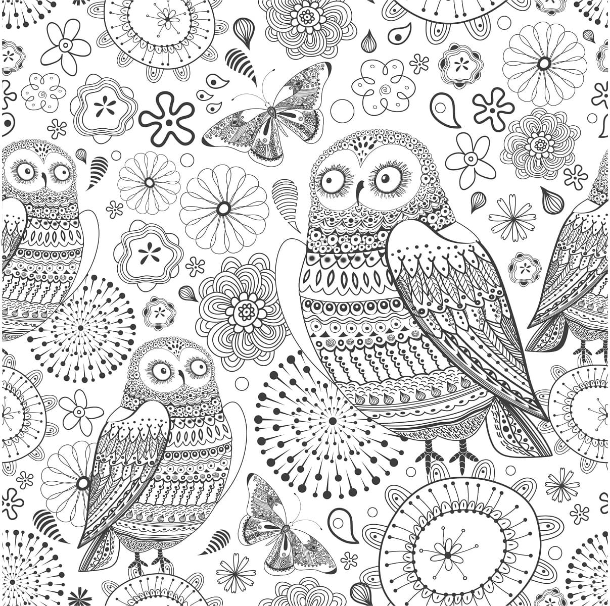 Free printable Art Therapy coloring page #208472 from Mandalas collection
