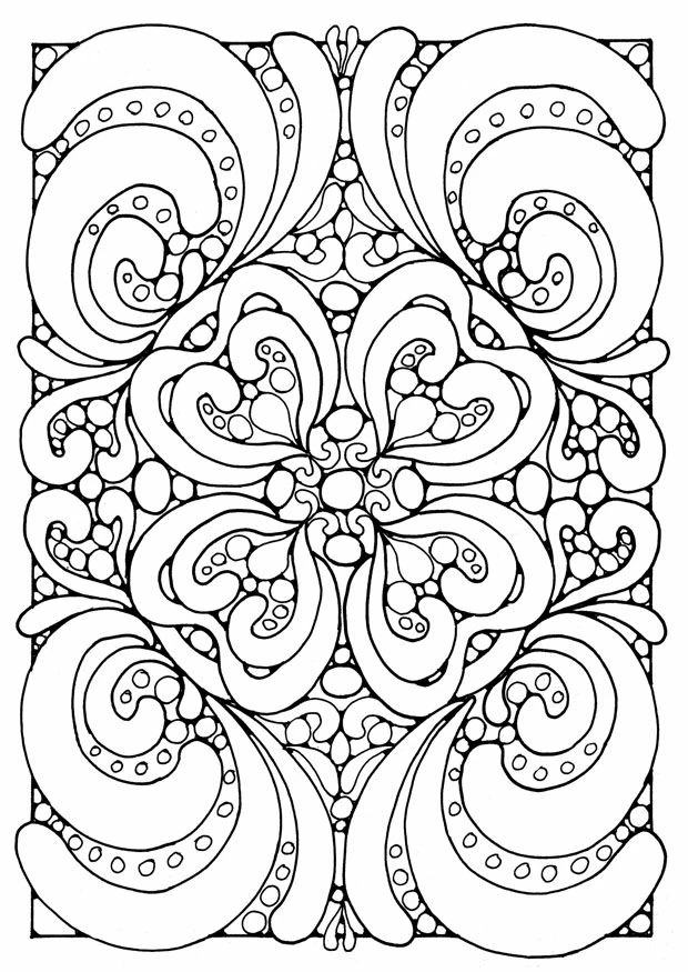 Coloring page: Art Therapy (Mandalas) #23151 - Free Printable Coloring Pages