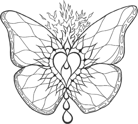 Coloring page: Butterfly Mandalas (Mandalas) #117382 - Free Printable Coloring Pages