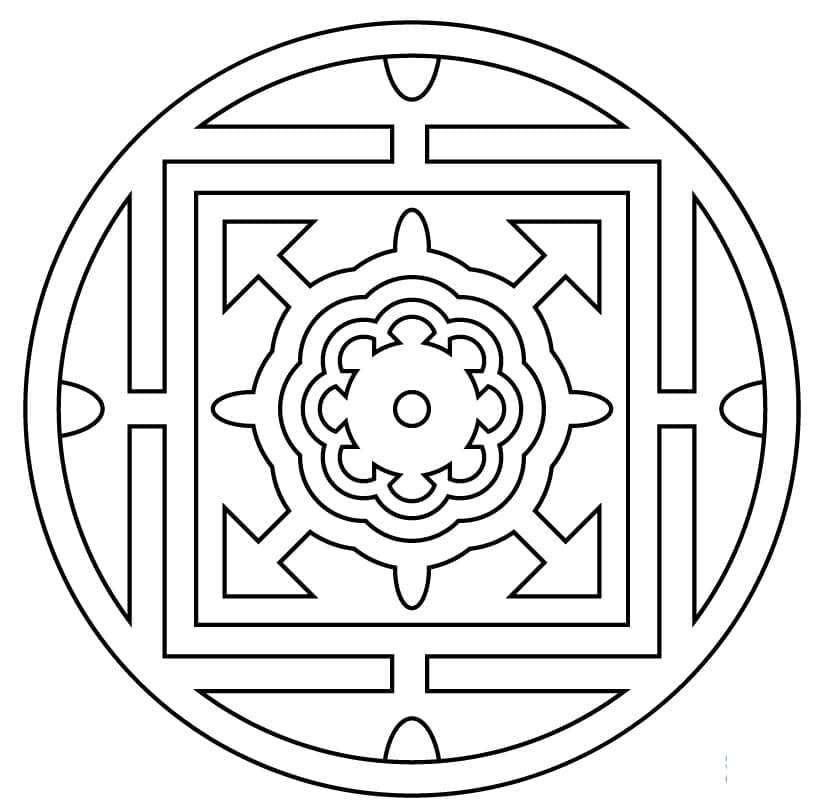 Free printable Celtic Mandalas coloring page #173963 from Mandalas collection Free printable Celtic Mandalas coloring page #173963 from Mandalas collection