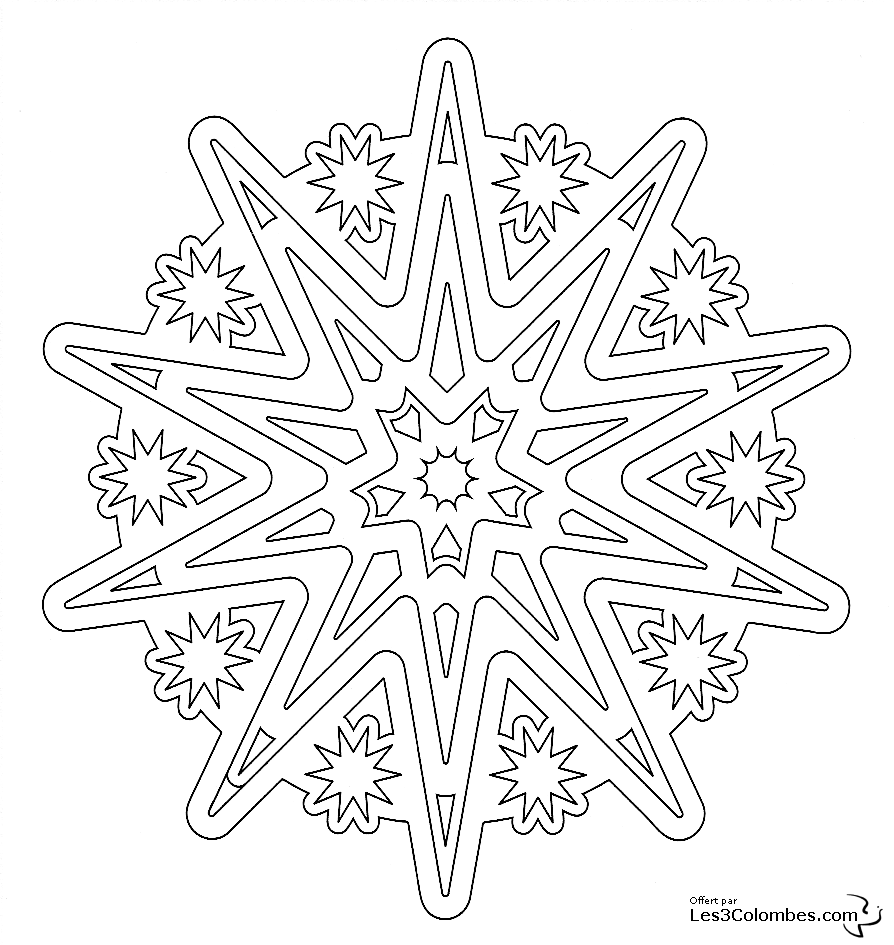 Coloring page: Mandalas for Kids (Mandalas) #124103 - Free Printable Coloring Pages