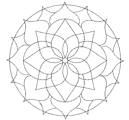 Coloring page: Mandalas for Kids (Mandalas) #124220 - Free Printable Coloring Pages