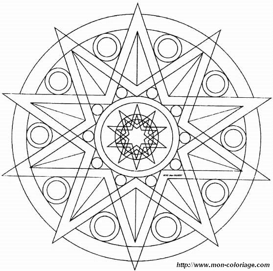 Coloring page: Mandalas for Kids (Mandalas) #124352 - Free Printable Coloring Pages