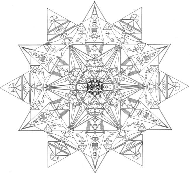 Coloring page: Star Mandalas (Mandalas) #117982 - Free Printable Coloring Pages
