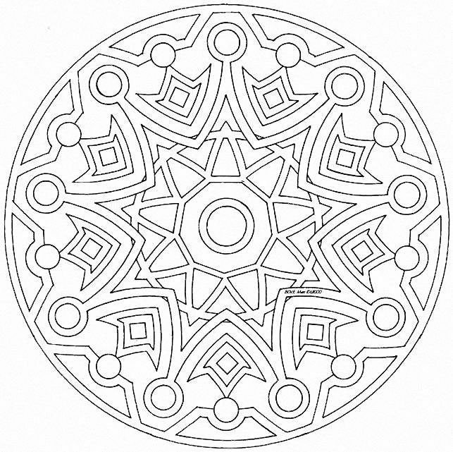  Star  Mandalas  118019 Mandalas  Printable  coloring  pages 