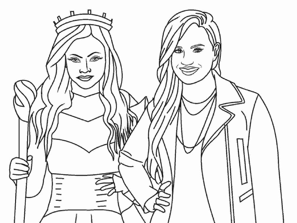 Free printable Descendants coloring page #203568 from Movies and TV Shows collection