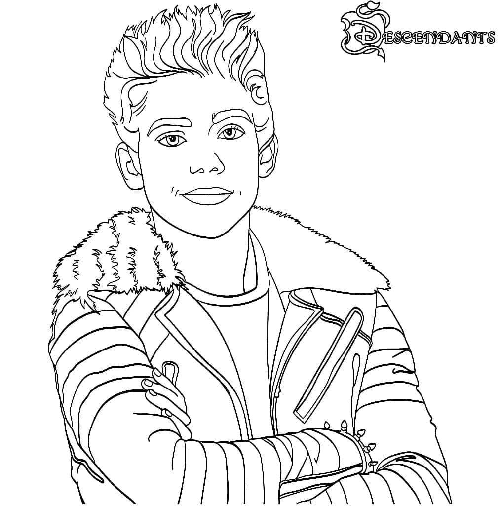 Free printable Descendants coloring page #203570 from Movies and TV Shows collection