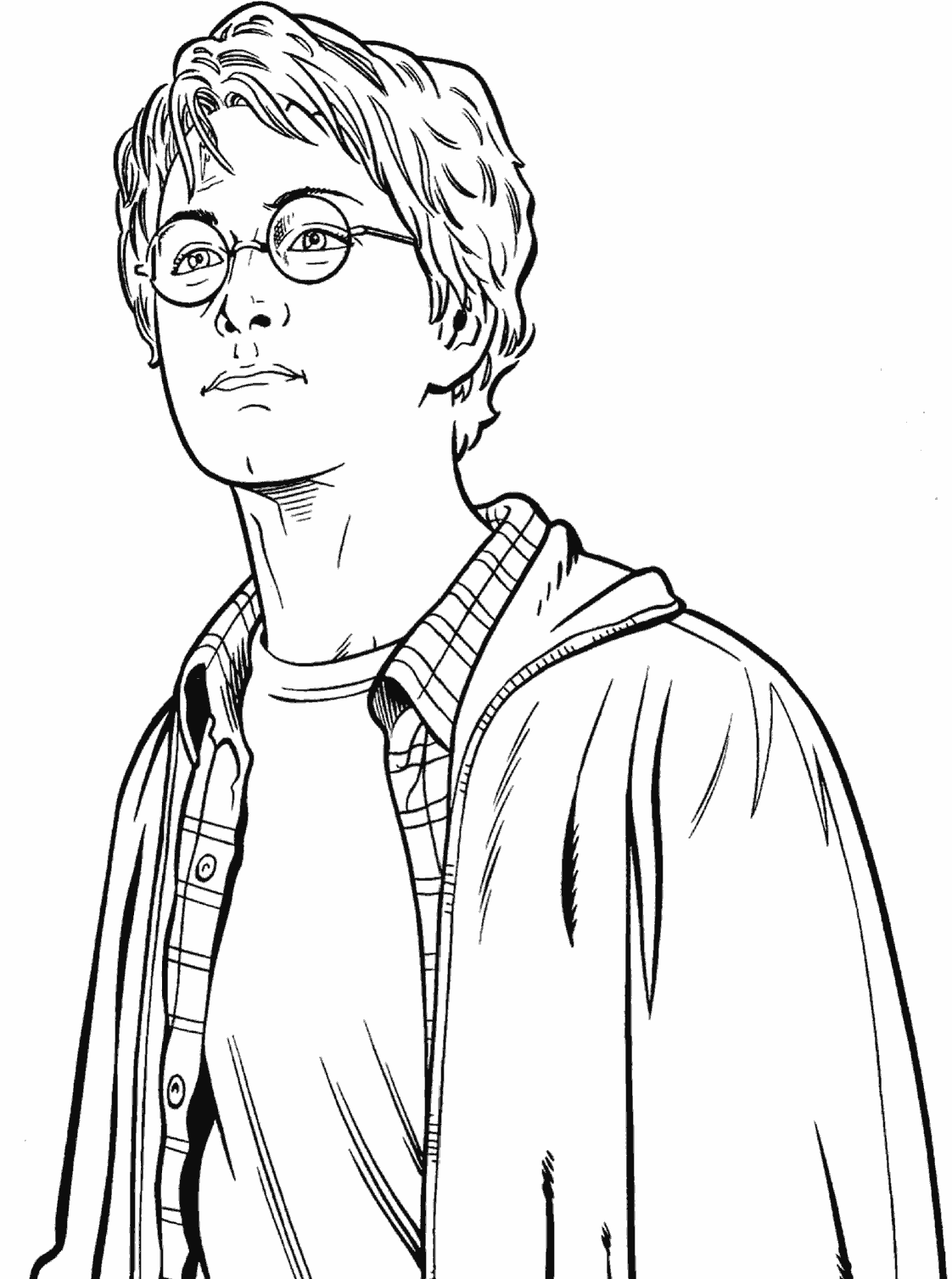 Coloring page: Harry Potter (Movies and TV Shows) #69585 - Free Printable Coloring Pages