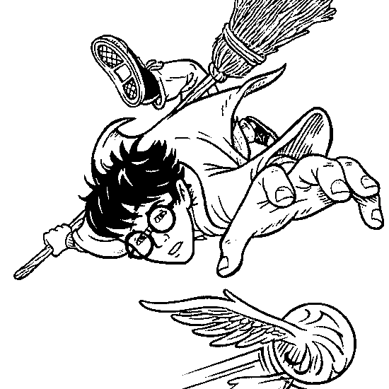 Coloring page: Harry Potter (Movies and TV Shows) #69695 - Free Printable Coloring Pages