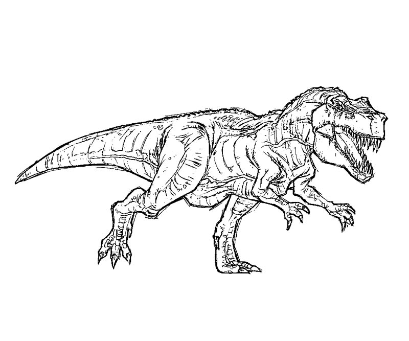 Coloring page: Jurassic Park (Movies and TV Shows) #15878 - Free Printable Coloring Pages