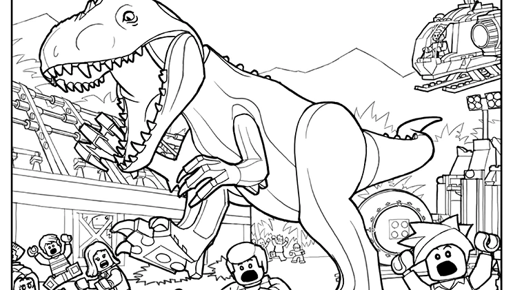 Free printable Jurassic Park coloring page #15881 from Movies and TV Shows collection
