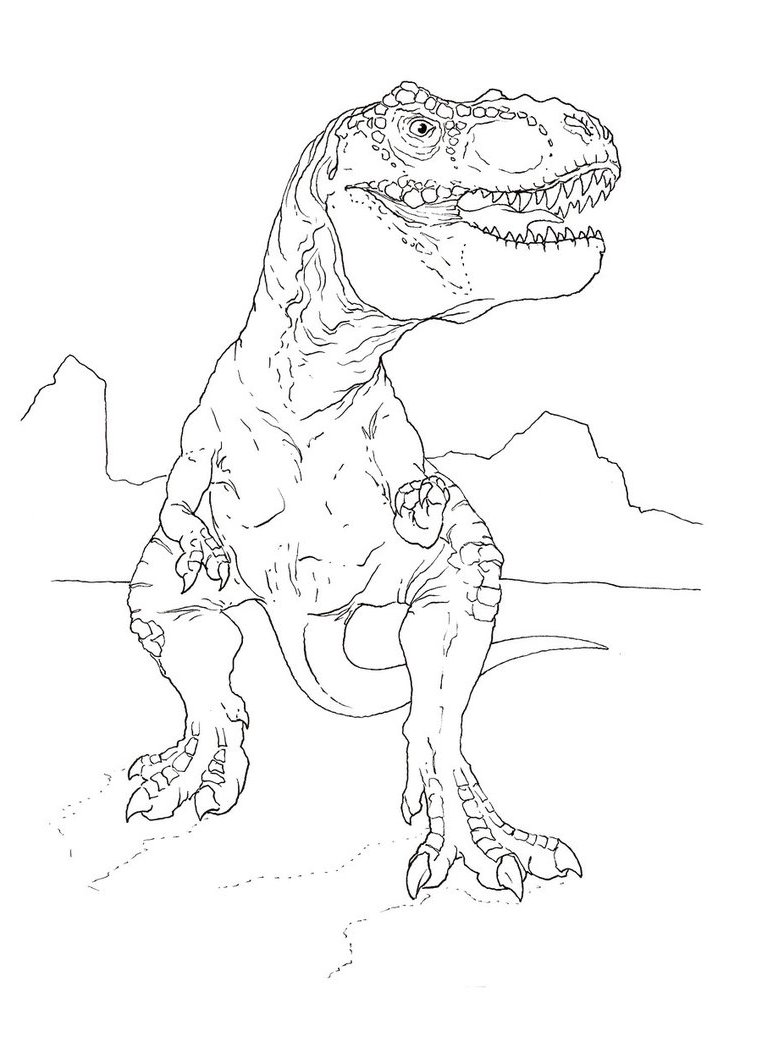 Free printable Jurassic Park coloring page #15884 from Movies and TV Shows collection