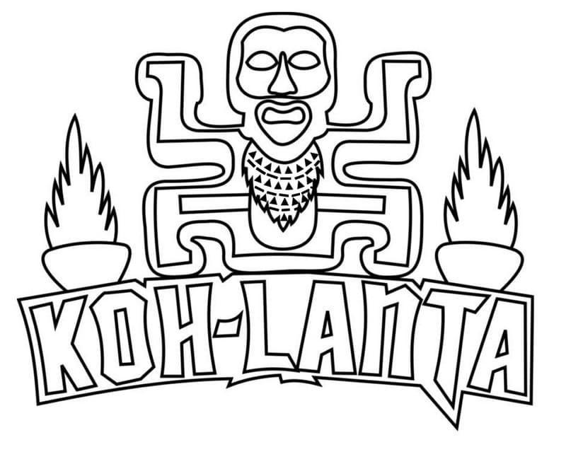Free printable Koh Lanta coloring page #214328 from Movies and TV Shows collection
