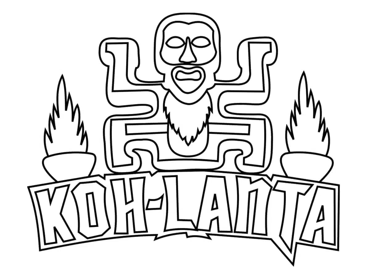 Free printable Koh Lanta coloring page #214359 from Movies and TV Shows collection