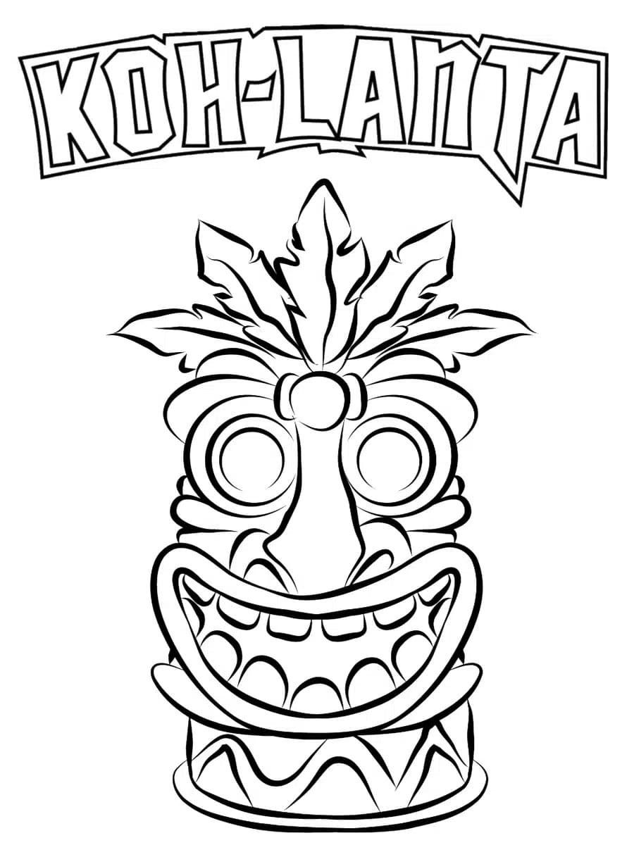 Coloring page: Koh Lanta (Movies and TV Shows) #214364 - Free Printable Coloring Pages