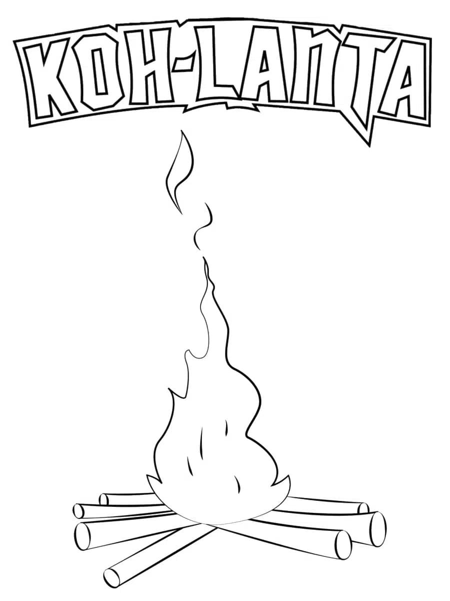 Free printable Koh Lanta coloring page #214365 from Movies and TV Shows collection