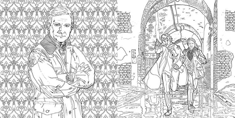 Coloring page: Sherlock (Movies and TV Shows) #153353 - Free Printable Coloring Pages