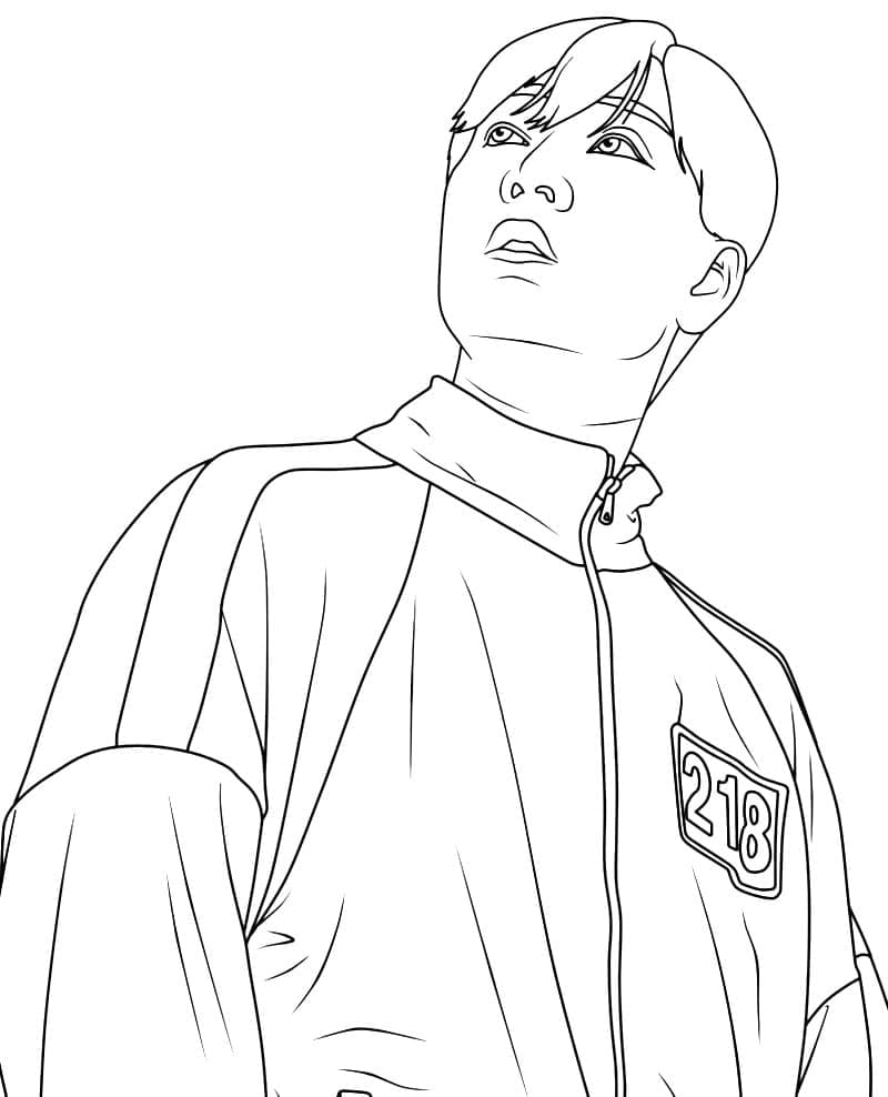 Free printable Squid Game coloring page #176292 from Movies and TV Shows collection