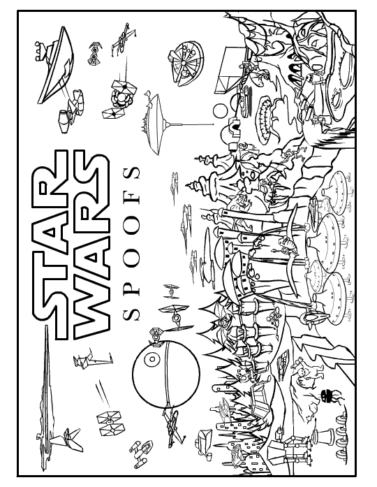 Coloring page: Star Wars (Movies and TV Shows) #70575 - Free Printable Coloring Pages