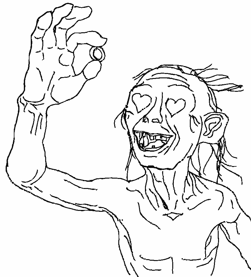 Free printable The Hobbit coloring page #71002 from Movies and TV Shows collection