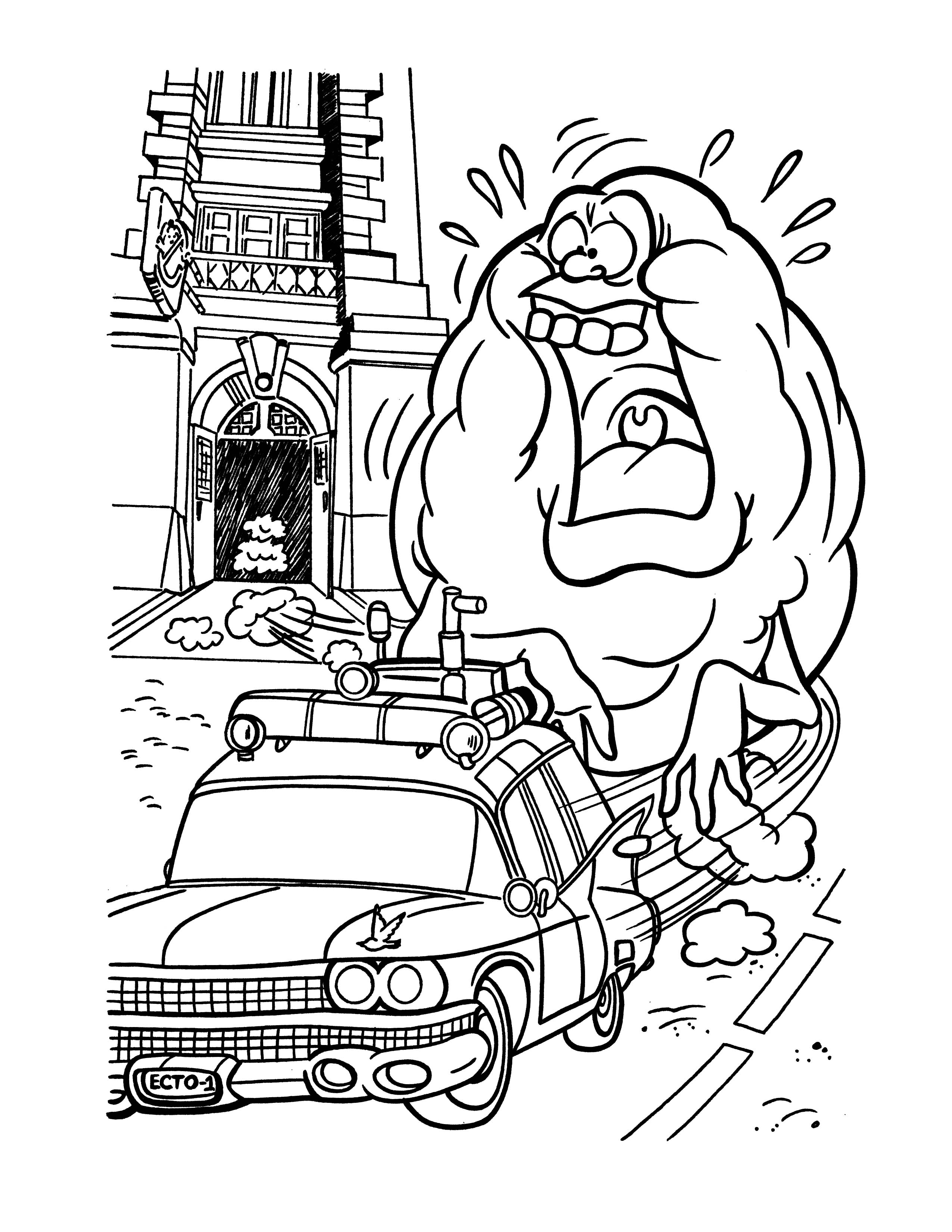 Coloring page: Ghostbusters (Movies) #134009 - Free Printable Coloring Pages