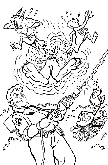Coloring page: Ghostbusters (Movies) #134015 - Free Printable Coloring Pages