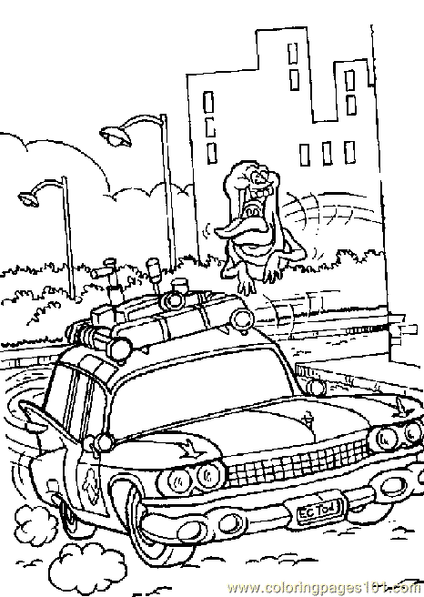 Coloring page: Ghostbusters (Movies) #134018 - Printable coloring pages