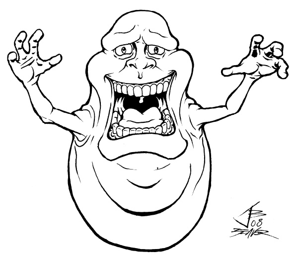 Drawing Ghostbusters #134027 (Movies) – Printable coloring pages