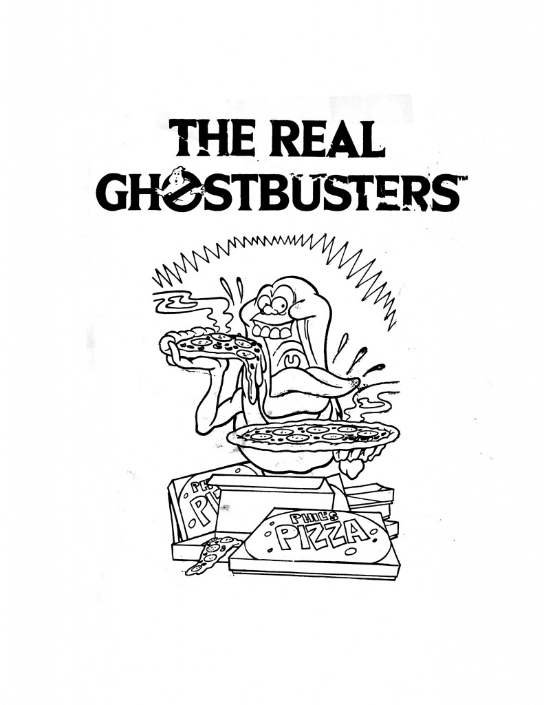 Coloring page: Ghostbusters (Movies) #134028 - Free Printable Coloring Pages