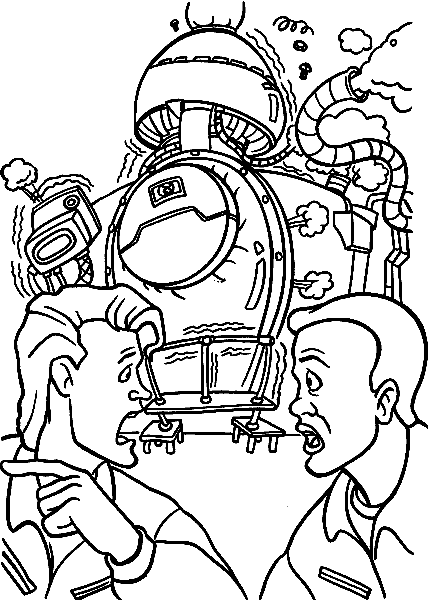 Coloring page: Ghostbusters (Movies) #134320 - Free Printable Coloring Pages