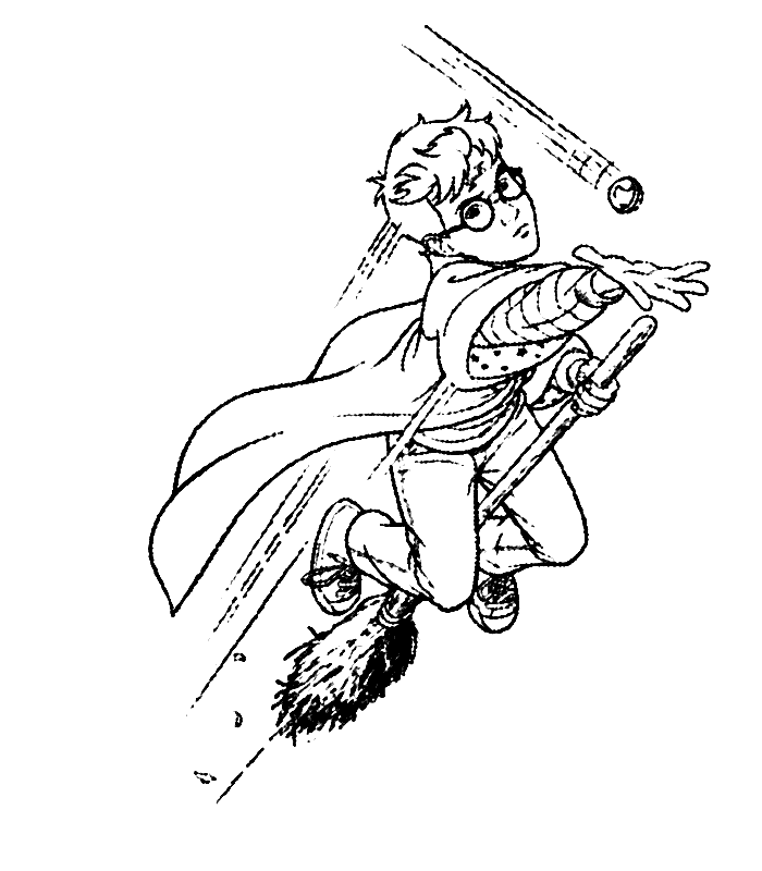 Coloring page: Harry Potter (Movies) #69516 - Free Printable Coloring Pages