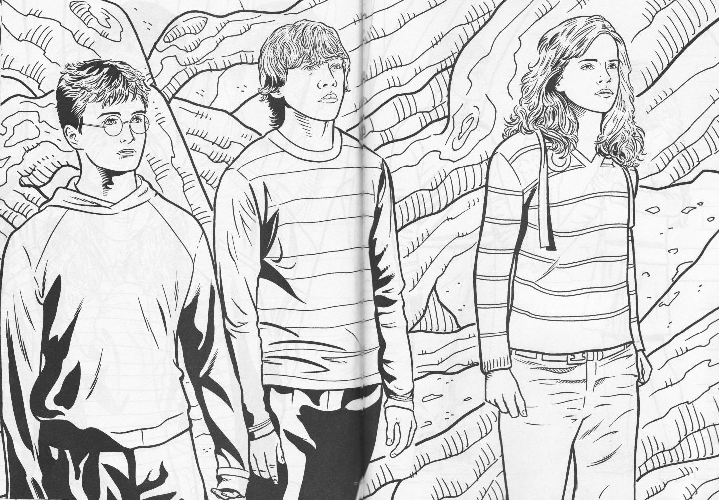 Coloring page: Harry Potter (Movies) #69523 - Free Printable Coloring Pages