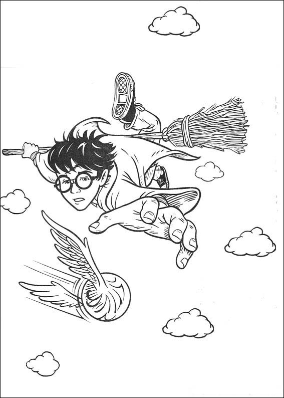 Coloring page: Harry Potter (Movies) #69564 - Free Printable Coloring Pages