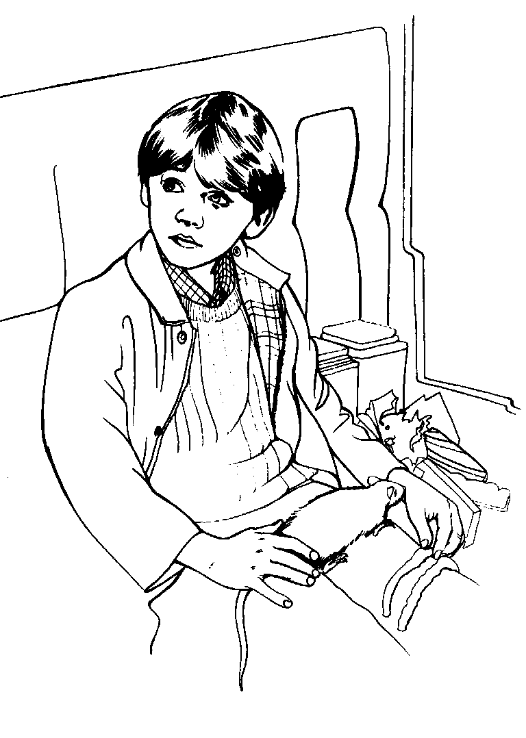 Coloring page: Harry Potter (Movies) #69578 - Printable coloring pages