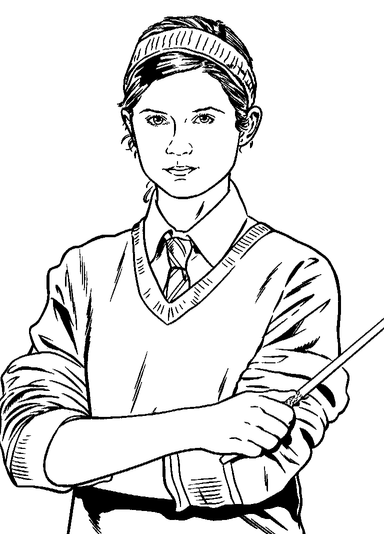Coloring page: Harry Potter (Movies) #69595 - Free Printable Coloring Pages