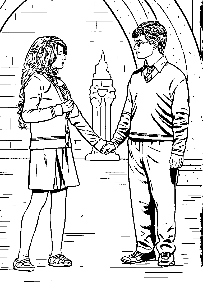 Coloring page: Harry Potter (Movies) #69601 - Free Printable Coloring Pages