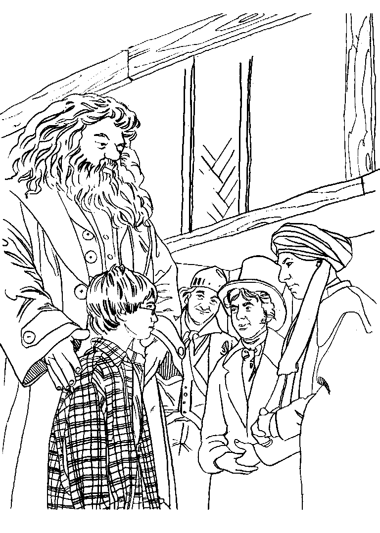 Coloring page: Harry Potter (Movies) #69602 - Free Printable Coloring Pages
