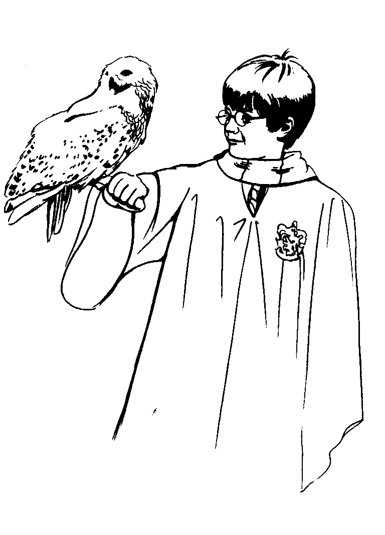 Coloring page: Harry Potter (Movies) #69617 - Free Printable Coloring Pages