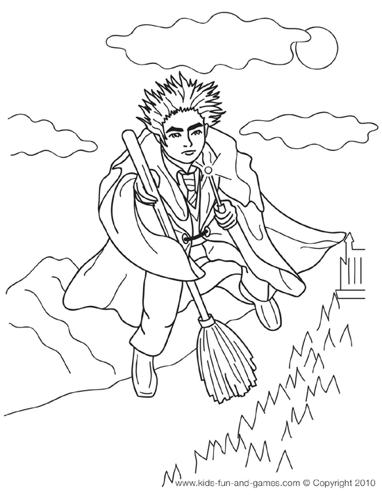 Coloring page: Harry Potter (Movies) #69619 - Printable coloring pages