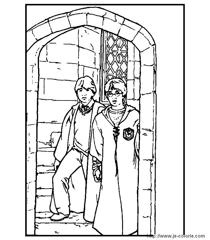 Coloring page: Harry Potter (Movies) #69646 - Free Printable Coloring Pages