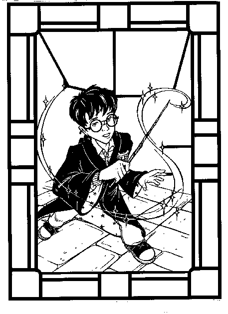 Coloring page: Harry Potter (Movies) #69653 - Free Printable Coloring Pages