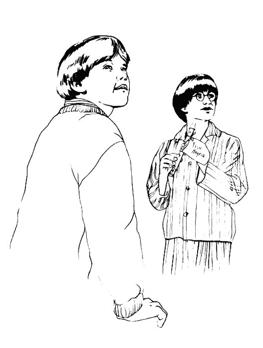 Coloring page: Harry Potter (Movies) #69748 - Free Printable Coloring Pages
