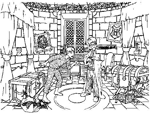 Coloring page: Harry Potter (Movies) #69773 - Free Printable Coloring Pages