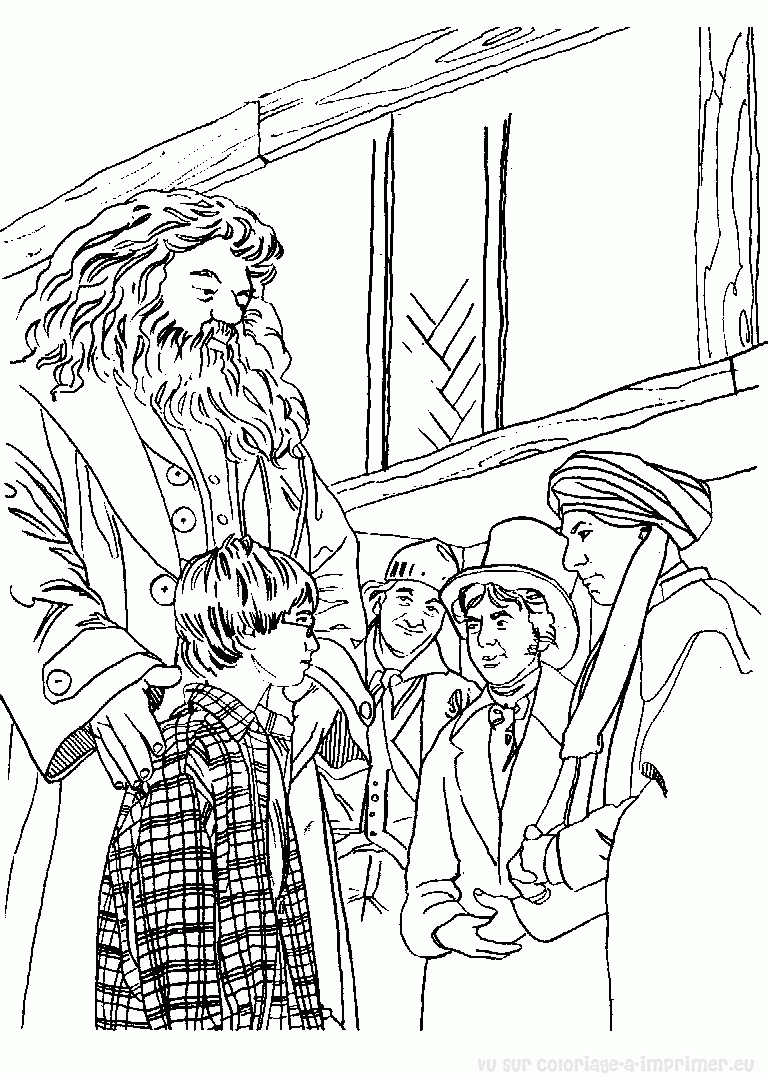 Coloring page: Harry Potter (Movies) #69805 - Free Printable Coloring Pages