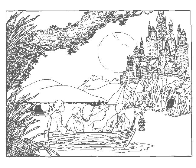 Coloring page: Harry Potter (Movies) #69831 - Free Printable Coloring Pages
