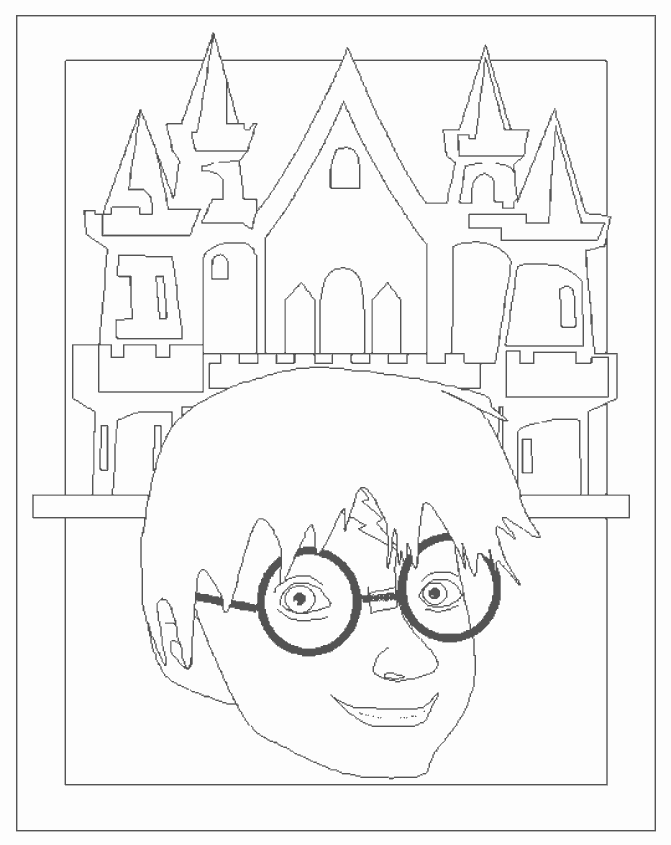 Coloring page: Harry Potter (Movies) #69848 - Free Printable Coloring Pages