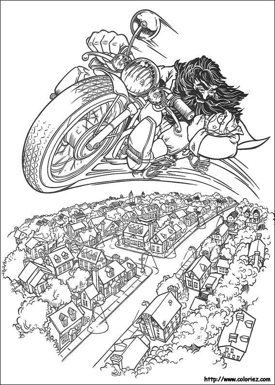 Coloring page: Harry Potter (Movies) #69856 - Free Printable Coloring Pages