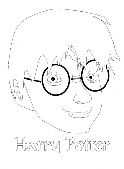 Coloring page: Harry Potter (Movies) #69870 - Free Printable Coloring Pages