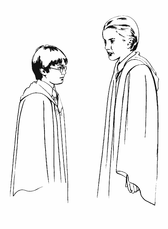 Coloring page: Harry Potter (Movies) #69877 - Free Printable Coloring Pages